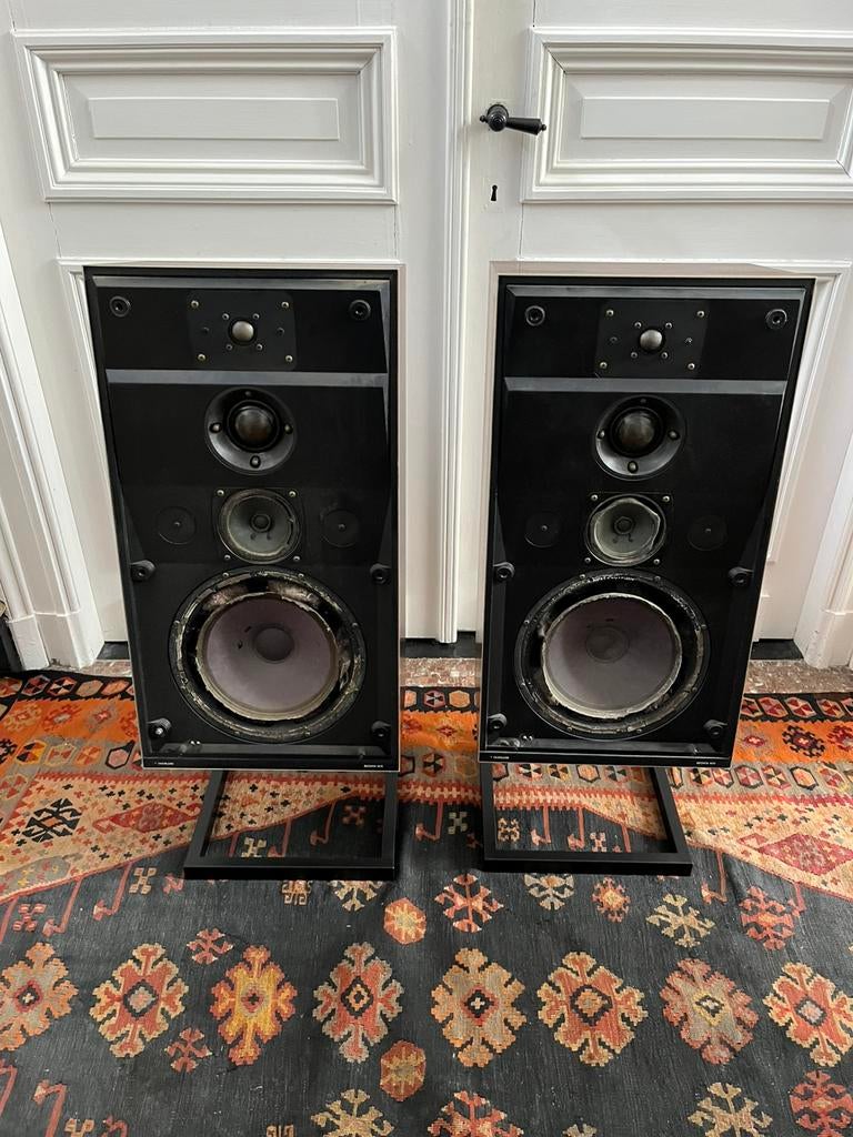 VINTAGE LUIDSPREKERS SPEAKERS BOX BANG&OLUFSEN BEOVOX M75, Zo goed als nieuw, Minder dan 60 watt, Front, Rear of Stereo speakers