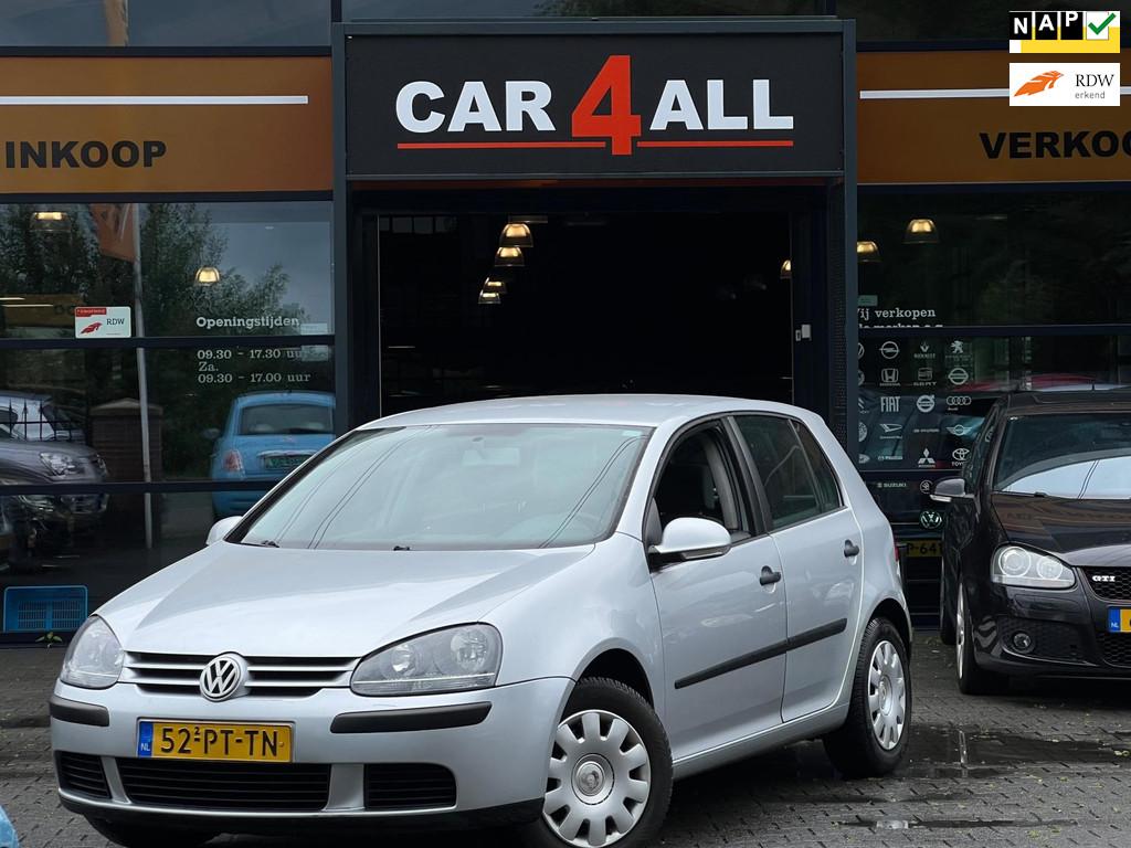 Volkswagen Golf 1.4 Trendline CRUISE/AIRCO/NAP/5DEURS/NETJES, Auto's, Voorwielaandrijving, Stof, Gebruikt, 4 cilinders