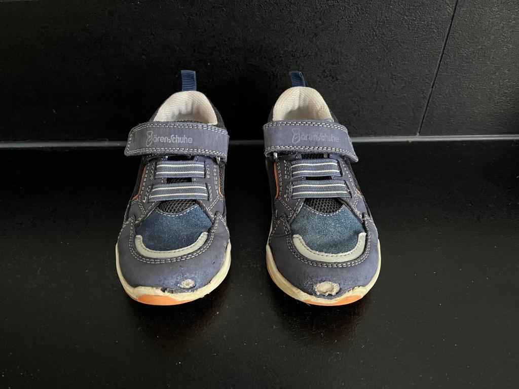 Maat 25 schoenen blauw, Kinderen en Baby's, Kinderkleding | Schoenen en Sokken, Ophalen of Verzenden, Gebruikt, Jongen, Schoenen