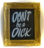 Handgeschilderd tekstbord / schilderij / tattoo / mancave, Nieuw, DeKameraadschap, Dj.kammeraat@telfort.nl, Bergenhuizen 6