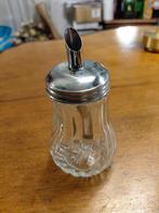 glazen suiker strooier jaren '60 '70, Ophalen of Verzenden