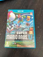 New Super Mario Bros. U - Wii U (Zonder krassen), Spelcomputers en Games, Eén computer, Ophalen of Verzenden, Zo goed als nieuw