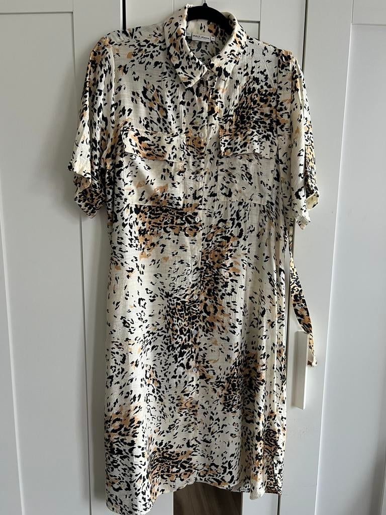 Pulz Jeans linnen blouse maat M nieuw, Maat 38/40 (M), Beige, Nieuw, Ophalen of Verzenden