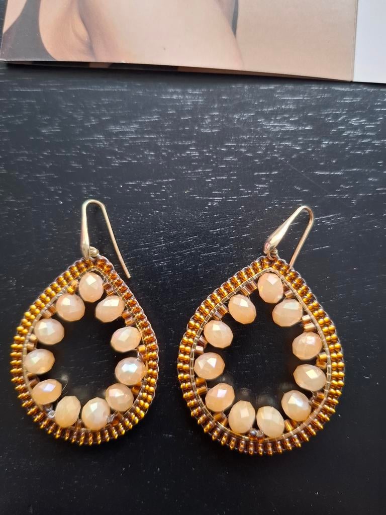 Paulie Pocket oorbellen, Sieraden, Tassen en Uiterlijk, Oorbellen, Ophalen of Verzenden, Nieuw, Oranje, Overige materialen