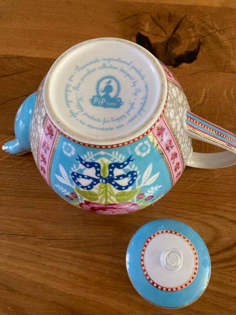 PiP Studio Theepot - Porselein - Zo goed als nieuw, Overige typen, Ophalen of Verzenden, Zo goed als nieuw, Overige stijlen