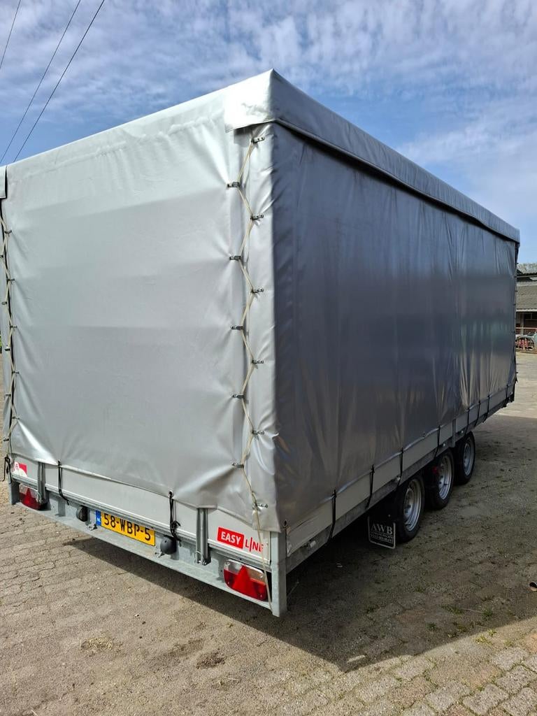 Easyline Aanhanger - Bouwjaar 2021 - 3500 kg Totaalgewicht, Ophalen of Verzenden, Zo goed als nieuw
