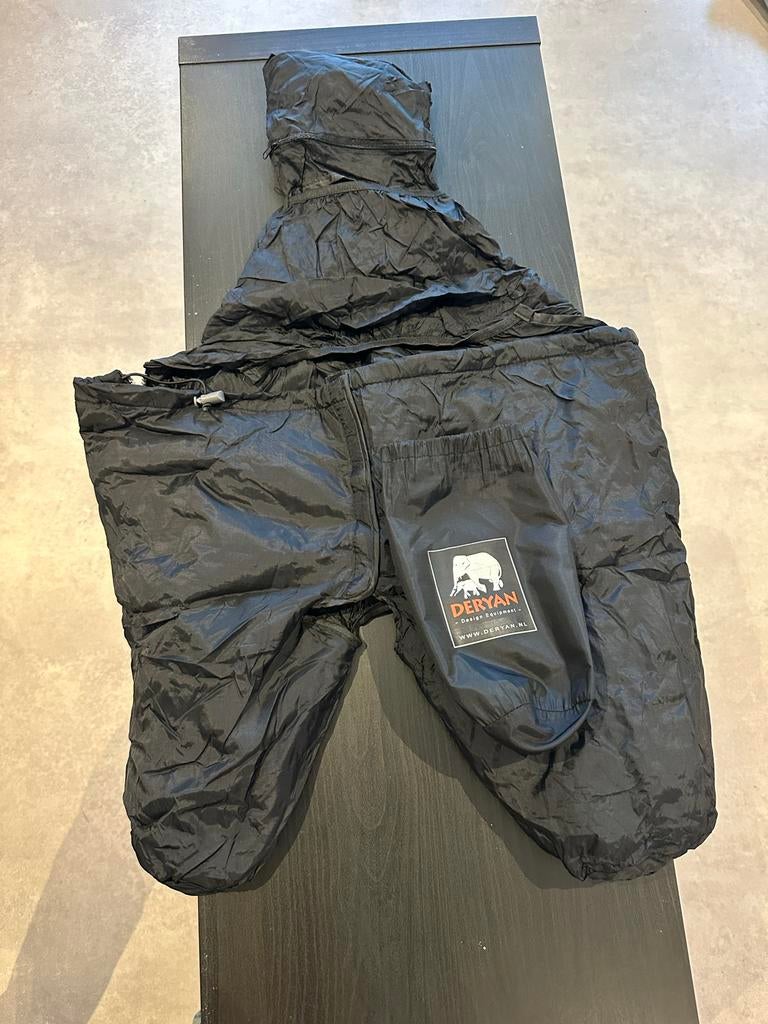 Deryan regenpakje voor op de fiets, Ophalen of Verzenden, Gebruikt, Regenbroek, Kinderen