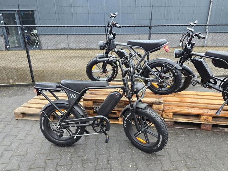 Fatbike OUXI V20 Pro 5 Kleuren Garantie Gashendel 6km legaal, Fietsen en Brommers, Elektrische fietsen, Nieuw, Overige merken