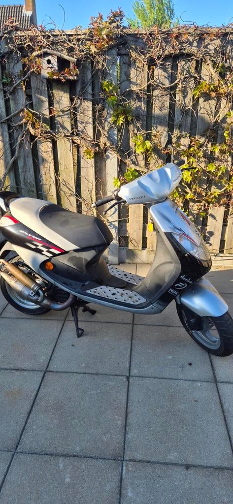 Peugeot Vivacity Zilver Sport Scooter project, Fietsen en Brommers, Ophalen, Gebruikt, Maximaal 45 km/u, Benzine