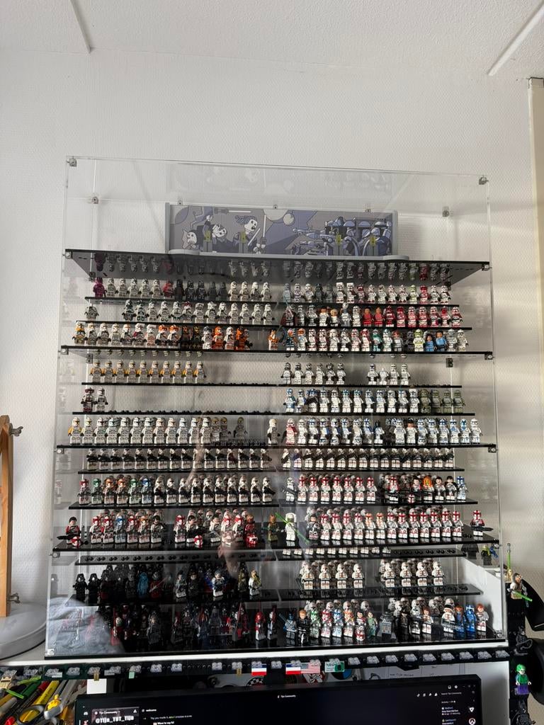 UV werende 500 figure case, LEGO star wars & andere thema’s, Ophalen, Nieuw