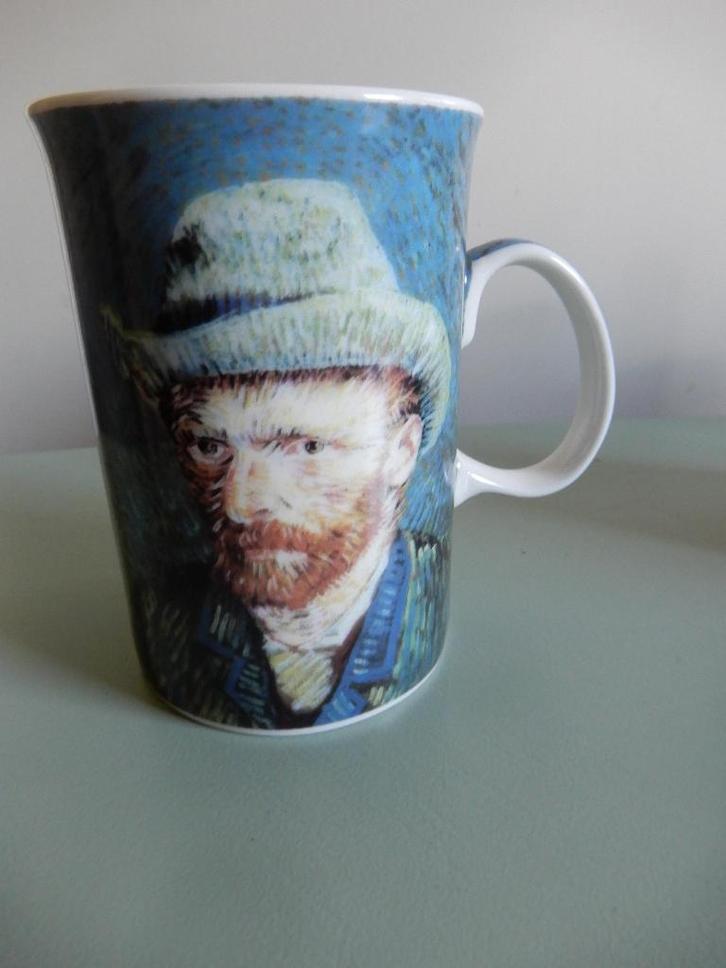 bekers van Gogh, Huis en Inrichting, Keuken | Servies, Zo goed als nieuw, Kop(pen) en/of Schotel(s), Overige stijlen, Porselein