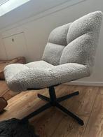 Vinny WOOOD draaifauteuil, Huis en Inrichting, Fauteuils, Ophalen, Minder dan 75 cm, Zo goed als nieuw, Stof