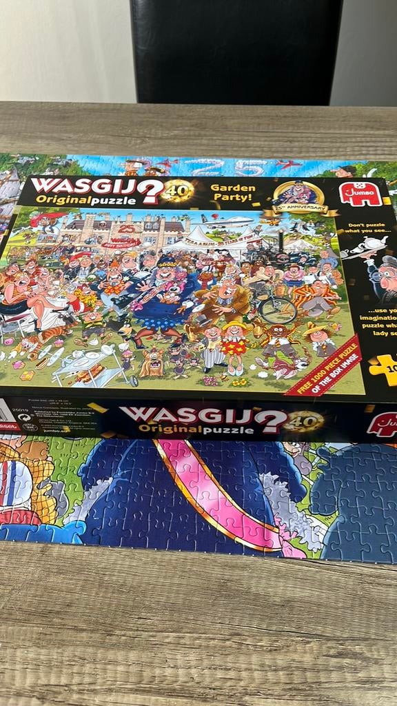 Twee wagij puzzels 1000 stukjes, Hobby en Vrije tijd, Denksport en Puzzels, Ophalen, 500 t/m 1500 stukjes, Zo goed als nieuw