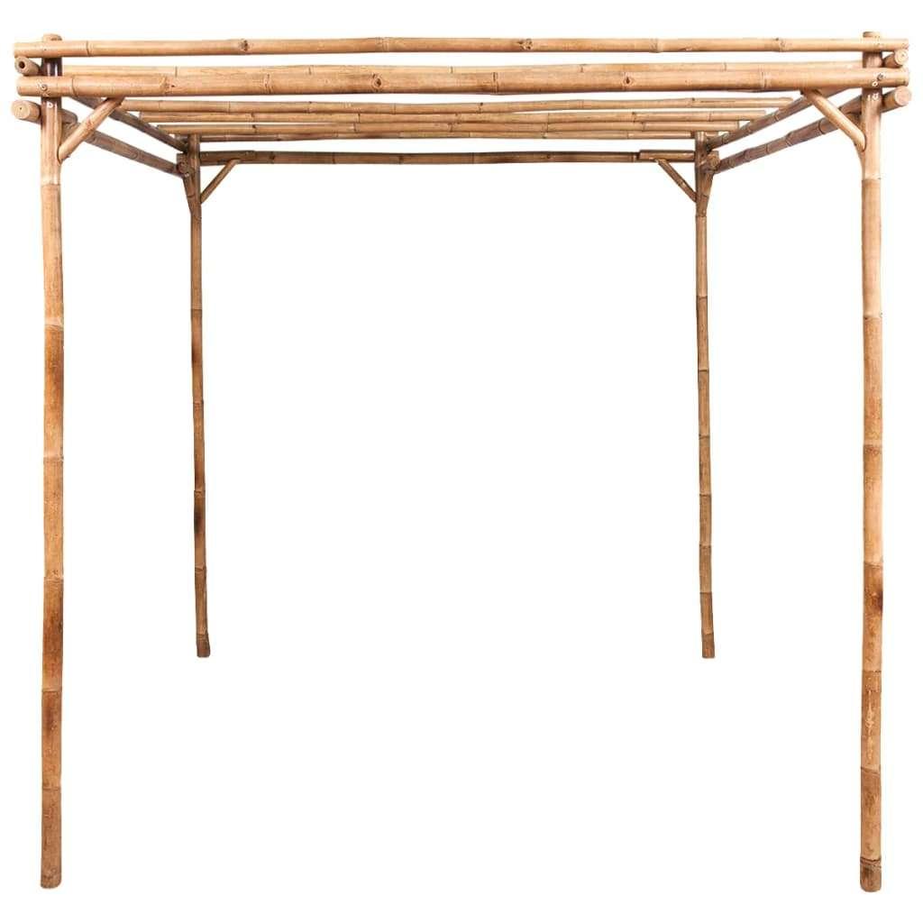 Tuinpergola pergola 170x170x220 cm bamboe GRATIS BEZORGD!, Verzenden, Nieuw, Minder dan 180 cm, Palen