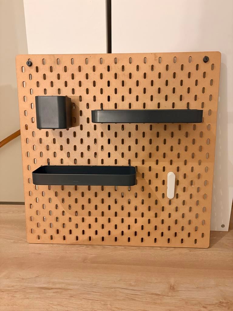 Ikea Skadis ophangbord met accessoires, Huis en Inrichting, Ophalen of Verzenden, Gebruikt
