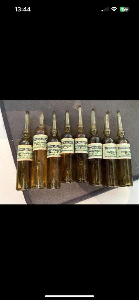 Oude Medische Ampullen - Steriele Oplossingen, Ophalen of Verzenden