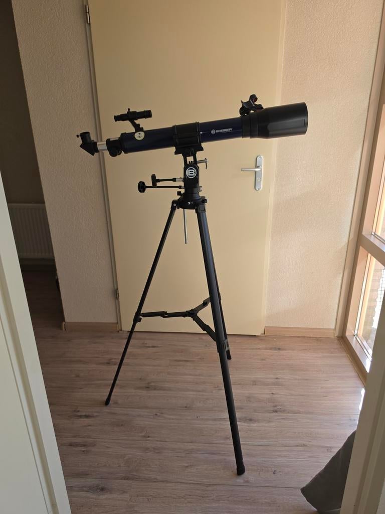 Bresser telescoop met statief, Ophalen, Gebruikt, Lenzentelescoop (refractor), Met statief