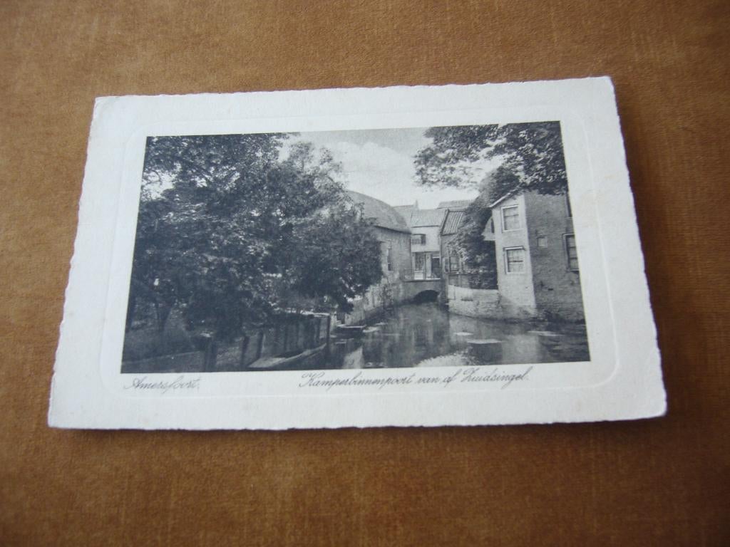 AMERSFOORT  =  KAMPERBINNENPOORT VANAF ZUIDSINGEL   1945, Verzamelen, Ophalen of Verzenden, 1940 tot 1960, Gelopen, Utrecht