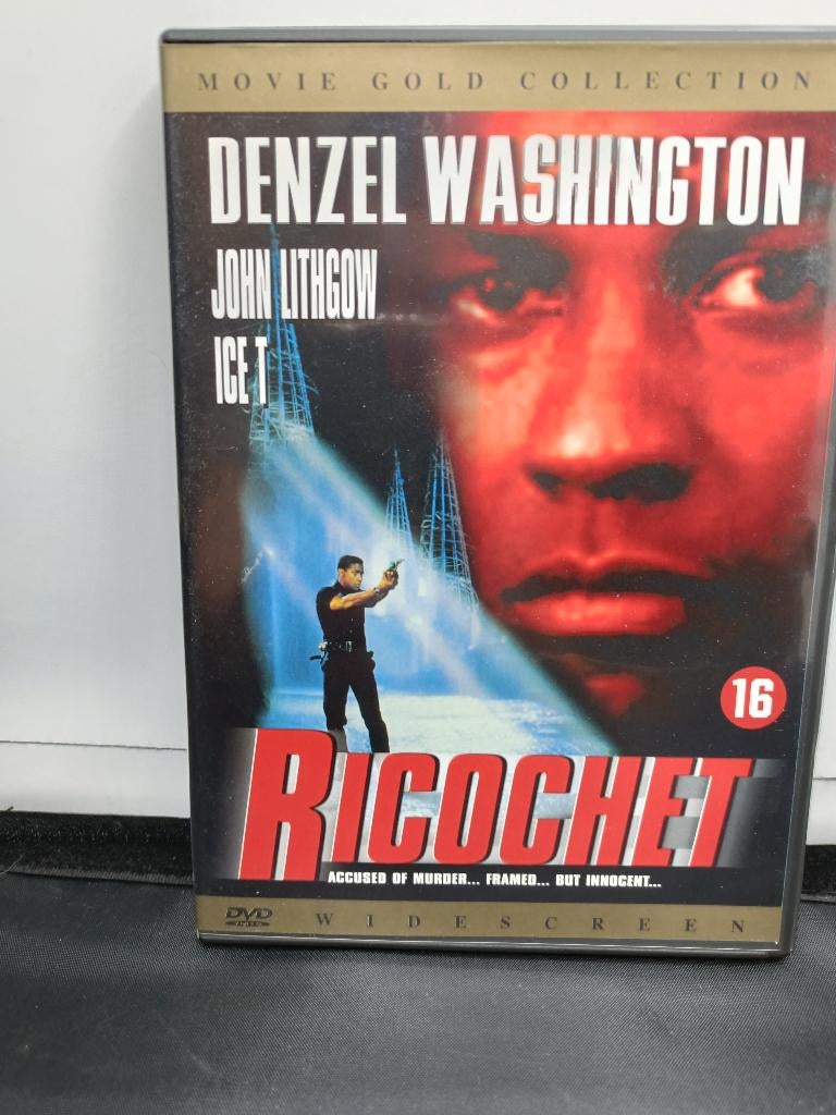 dvd ricochet, Vanaf 16 jaar, Ophalen, Zo goed als nieuw, Actiethriller