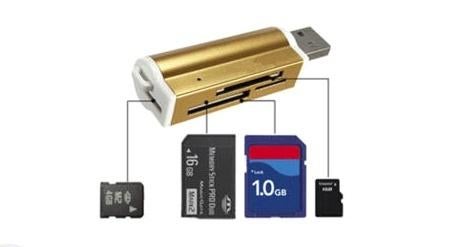 USB 2.0 All in 1 Multi Memory Card Reader, Ophalen of Verzenden, Nieuw