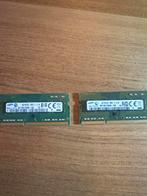 2x Samsung 4GB DDR3L 12800S RAM Geheugen voor Laptop, Gebruikt, DDR3, Ophalen of Verzenden, Laptop