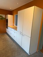 Nolte Kuchen met softclose deuren/lades - incl. Apparatuur, Ophalen of Verzenden, Zo goed als nieuw, Graniet of Steen, Enkelwandige keuken