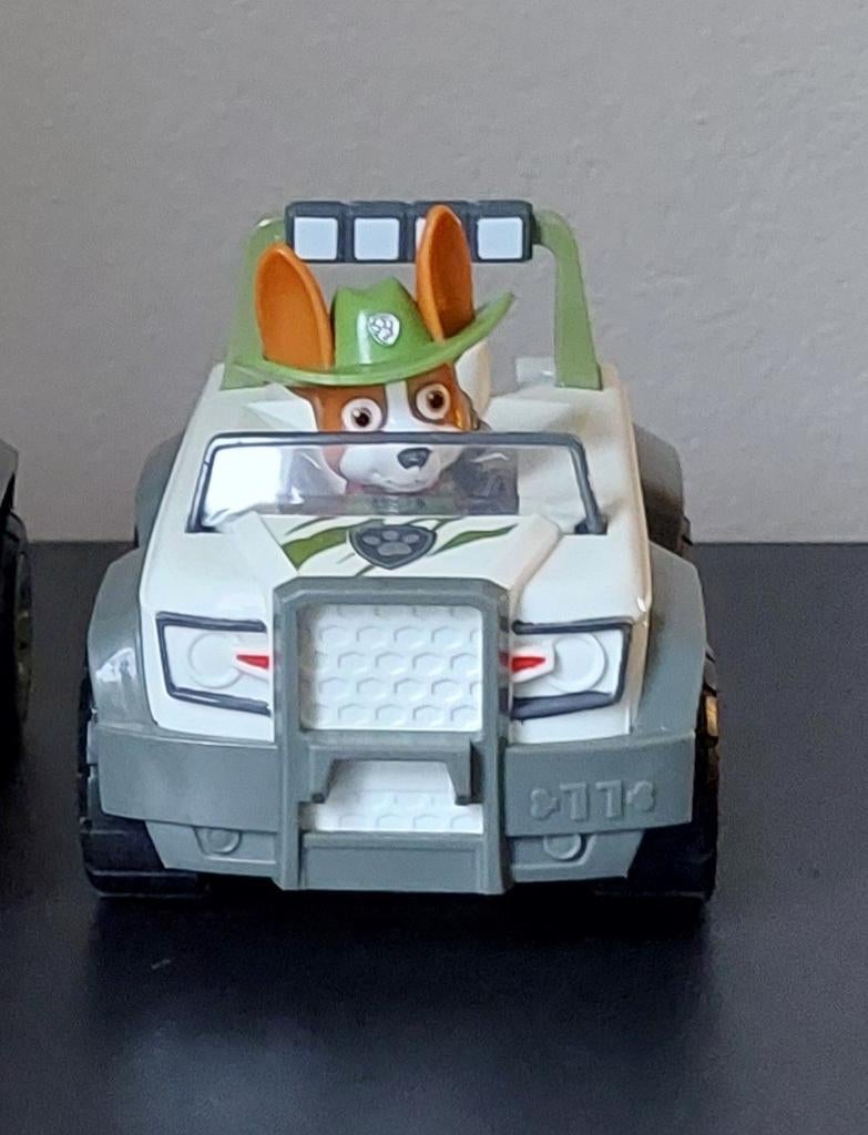 Paw Patrol,  Tracker voertuig met Tracker, Ophalen, Zo goed als nieuw