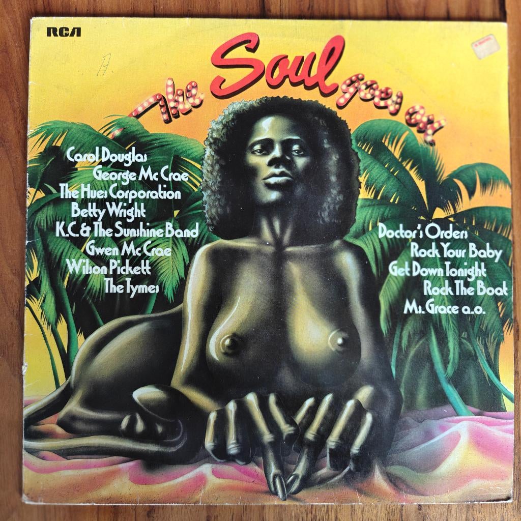 LP - Verzamelalbum - The Soul Goes On, Cd's en Dvd's, Vinyl | R&B en Soul, Ophalen of Verzenden, Gebruikt, 12 inch