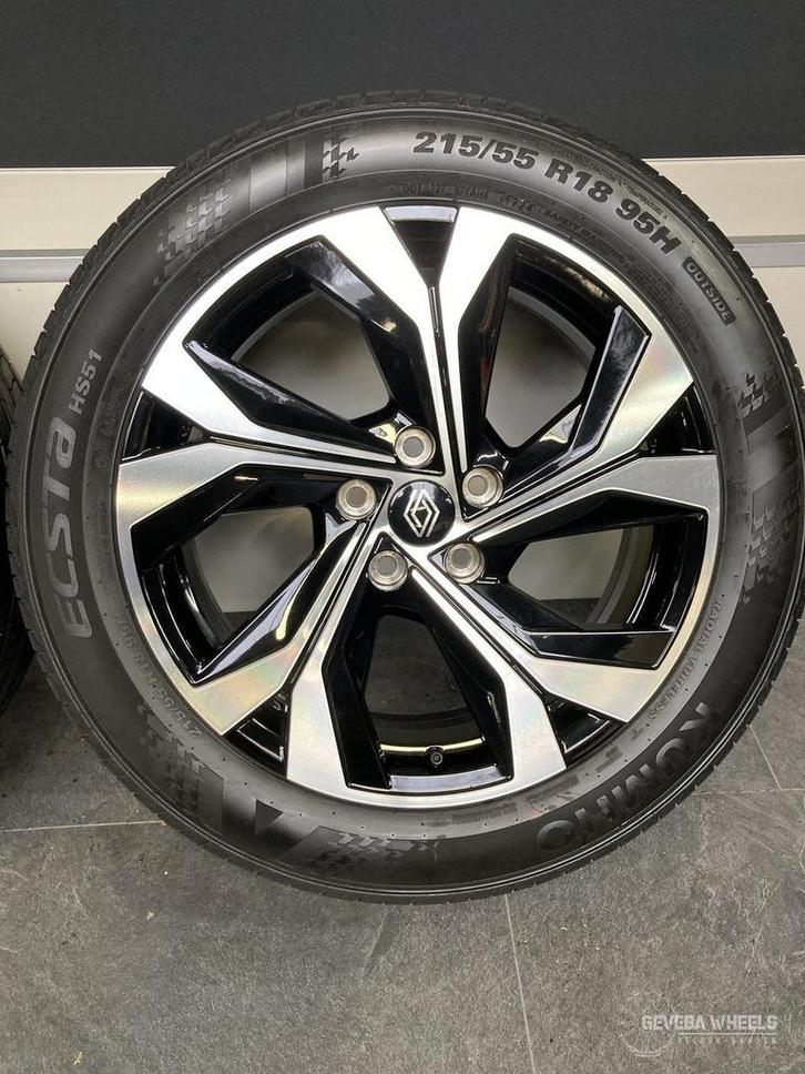 18” originele Renault Arkana Captur Symbioz velgen + banden, Auto-onderdelen, Banden en Velgen, Banden en Velgen, Zomerbanden