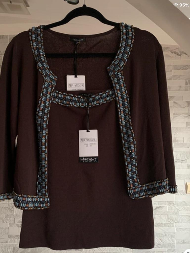 TWINSET VAN LEO GUY, Kleding | Dames, Ophalen of Verzenden, Nieuw, Bruin