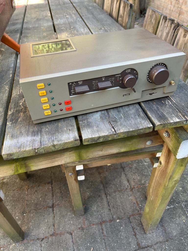 Quad 44 voorversterker, Audio, Tv en Foto, Versterkers en Receivers, Ophalen of Verzenden, Gebruikt, Stereo, Overige merken