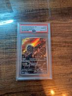 Paldean Tauros #218 PSA 10 - Trade of Ruil, Ophalen, Zo goed als nieuw, Losse kaart, Foil