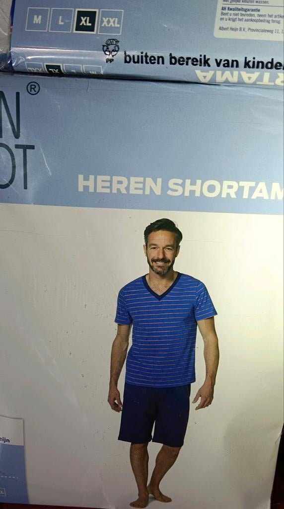 John Cabot ZomerPyama Katoen XL. Korte mouw en pijp. Per set, Ophalen of Verzenden, Nieuw, John Cabot