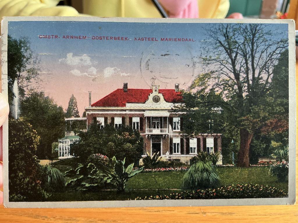 Oosterbeek kasteel Mariendaal 1920, Verzenden, Voor 1920, Gelopen, Gelderland
