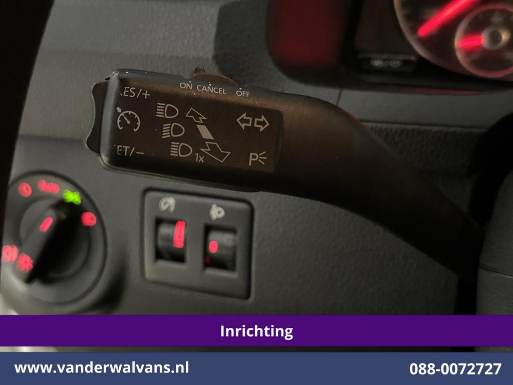 Volkswagen Caddy 1.6 TDI L2H1 Inrichting Airco | Cruisecontr, Auto's, Voorwielaandrijving, Euro 5, Gebruikt, Zwart