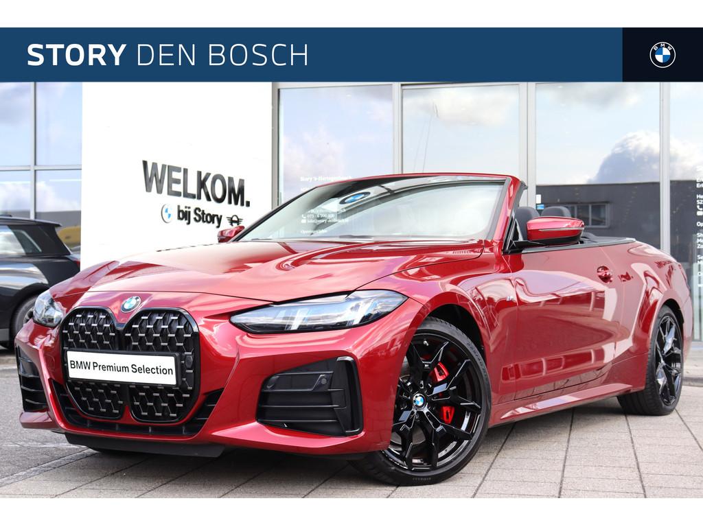 BMW 4 Serie Cabrio 430i xDrive M Sport Automaat / Achteruitr, Auto's, 1998 cc, 4 stoelen, Bedrijf, Vierwielaandrijving
