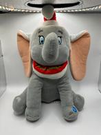 Dombo Disney knuffel met geluid - Kersteditie, Ophalen of Verzenden, Zo goed als nieuw, Olifant