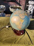 Vintage globe met verlichting, ca.1960, Ophalen of Verzenden