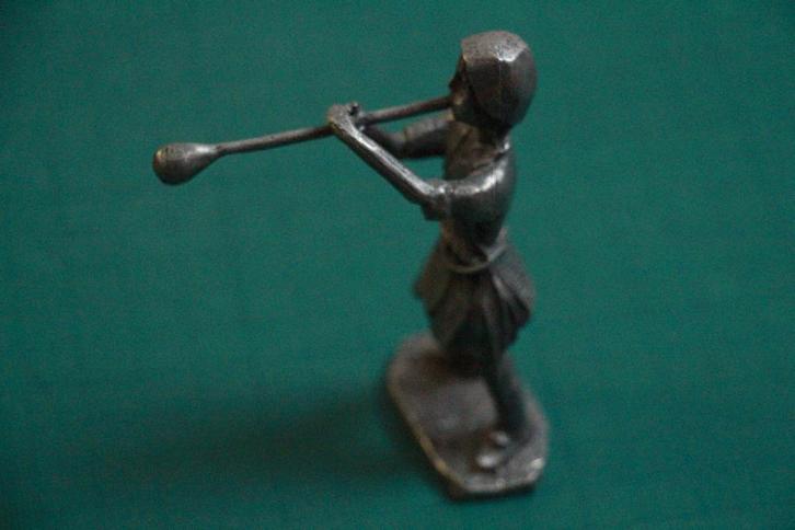 Tinnen glasblazer van Daalderop, Antiek en Kunst, Antiek | Tin, Ophalen of Verzenden