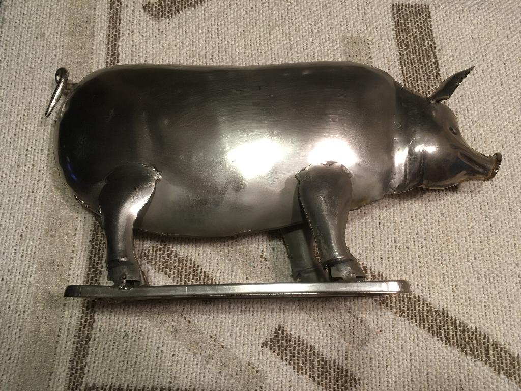 varken metaal decoratief, Ophalen of Verzenden