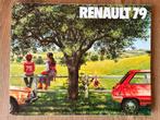 Renault 1979 jaarboek brochure, Boeken, Auto's | Folders en Tijdschriften, Ophalen of Verzenden, Gelezen, Renault