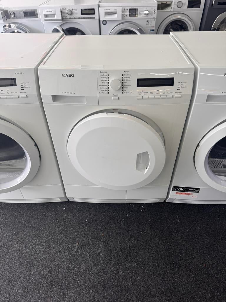 AEG CONDENSDROGER 7 KG met 1 jaar garantie, 6 tot 8 kg, N, N, Anti-kreukfase