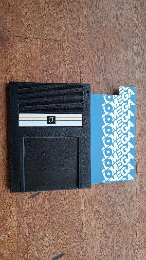 Iomega Bernouuli 10 MB schijf [Zie update], Computers en Software, Vintage Computers, Ophalen of Verzenden, Iomega