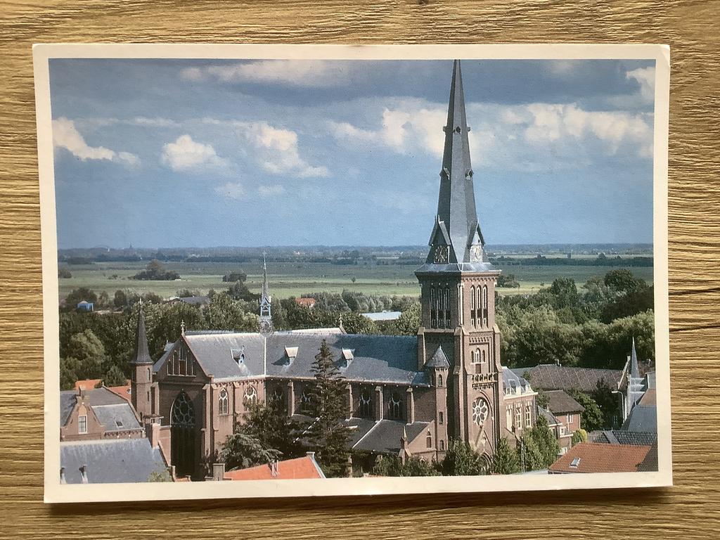 ansichtkaart Oudewater, Ophalen of Verzenden, Ongelopen
