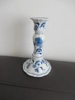 Blue Danube Japans porselein kandelaar, blauw wit, Ophalen of Verzenden