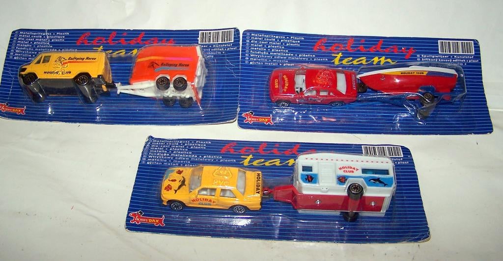 3x zeer zeldzame Hobby Dax Holiday Team modellen. Nieuw., Ophalen of Verzenden, Nieuw
