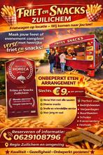 Frietwagen op locatie, maak uw feest compleet!, Ophalen, Nieuw, Verjaardag