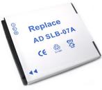 Camera accu SLB-07A Samsung SLB07A, Verzenden, Nieuw