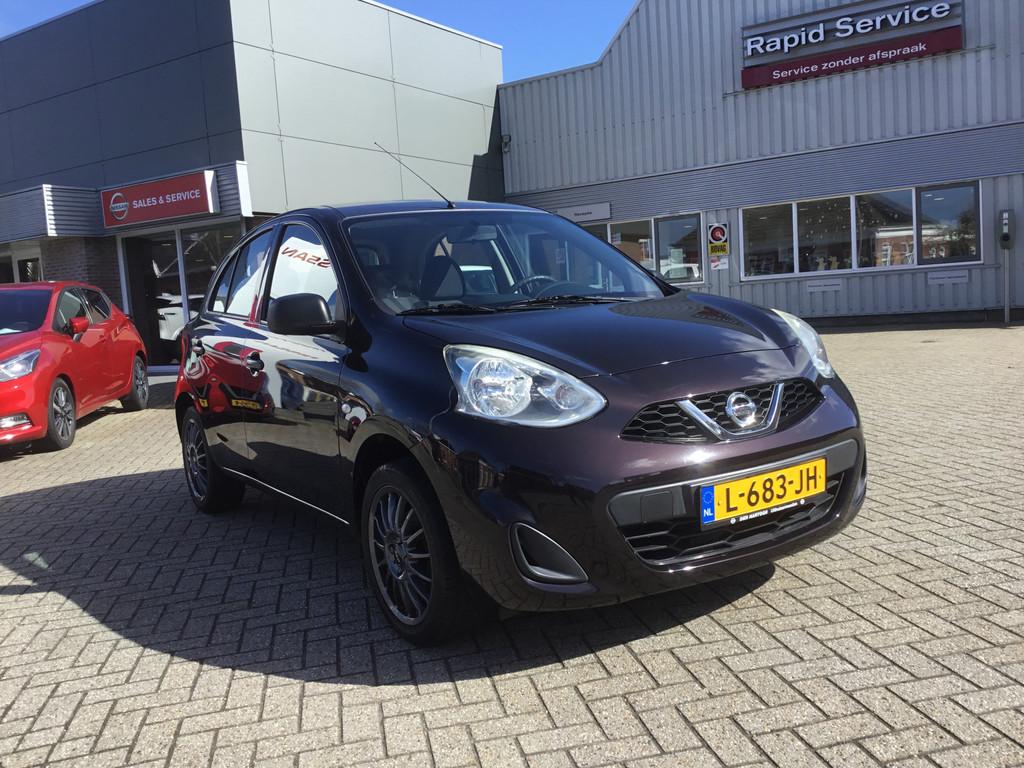 Nissan Micra 1.2 80 Acenta Airco (bj 2015), Auto's, Nissan, Bedrijf, Te koop, Micra, ABS, Airbags, Airconditioning, Alarm, Bluetooth