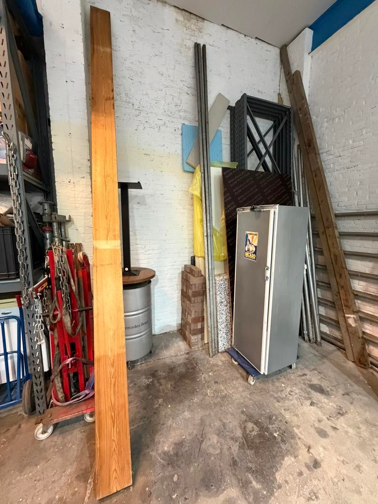 Contructie houten geschaafde balken balk, Doe-het-zelf en Verbouw, Hout en Planken, Ophalen, Nieuw, Balk, Vuren